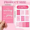 30 Pcs Christian Mothers Day Bulk Gifts Journal Bible Religious Verse Notebooks Inspirational Prayer Journal for Women Men Students Sunday School Church Gifts Prizes Party Favor(Pink)