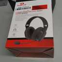 Redragon H888 Wireless Gaming Headset with 7.1 Surround Sound, Tri-Mode Gaming Headphones, 168G Lightweight Design - Detachable Mic - 40MM Driver Soft Memory Foam Padding Gamer Headset for PC, Black