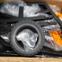 Rolling Lawn Aerator Tool, Manual Core Aerator Lawn Tool with 4 Row Tines