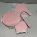 2 Tier Cake Stand, Metal Cupcake Stand Dessert Display Trays of 10/8 Inch, Tall Cake Stand for Wedding, Baby Shower, Home Decor, Throw Events and Parties (Pink)