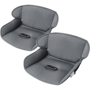 Baby Piddle Pad- Fully Waterproof Toddler Liner & Seat Protector Compatible with Car Seat Stroller with 3D Breathable Material-360 Degree Protection (Grey 2PCS)