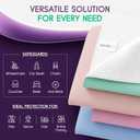 Incontinence Bed Pads - 4 Pack 34" x 36" Reusable Waterproof Mattress Protectors - Highly Absorbent, Machine Washable - for Children, Pets and Seniors - Multi Color - Royal Care