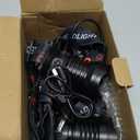 azamine Rechargeable Headlamp Super Bright 99000 Lumens, 2Pack LED Head Lamp with 3 Modes, 90° Adjustable Head Lights for Forehead, IPX6 Waterproof HeadLamps for Adults Camping Hunting Hiking