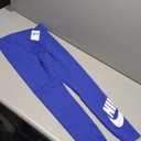 Nike Women's One High-Waisted Seamless Tight (Midnight Navy/White), Medium