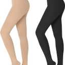 20-30mmHg Compression Pantyhose,Compression Leggings for Women Men, X-Large