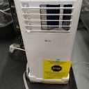 LG 6,000 BTU (DOE) / 10,000 BTU (ASHRAE) Portable Air Conditioner, Cools 250 Sq.Ft. (10' x 25' room size), Quiet Operation,LCD Remote, Window Installation Kit Included, 115V