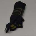GOLDTOE Men's Classic Canterbury Crew Dress Socks, 3-Pairs (Large, Navy)