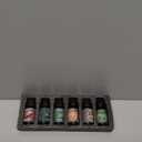 Woody Essential Oils Set - 6x10ML Woody Scents Fragrance Oil for Candle Making, Diffuser - Teakwood, Sandalwood, Cedarwood, Cyperss, Forest Pine, Frankincense Aromatherapy Oils (0.34 Fl Oz (Pack of 6))