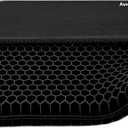Plus Size Gel Seat Cushion for Long Sitting, Extra Large and Thick Pressure Relief Seat Cushion for Back, Hip, Sciatica, Tailbone Pain, Use for The Office, Car, Wheelchair, Stadium.(Black)