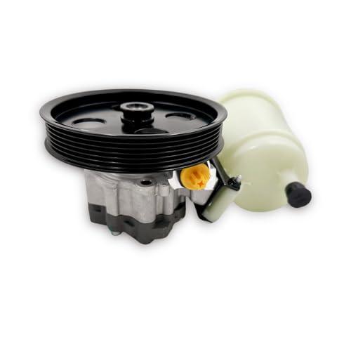 TALAMOYI Power Steering Pump with Pulley Reservoir 2009-2010 Fit For Dodge Ram 1500 Pickup, 55398903AD