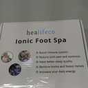 Ionic Foot Spa by Healifeco Ion Foot Bath Detox Machine - For Toxins, Heavy Metals & Free Radicals Activates 2,000 Foot Detox Nodes Easy 30-Min Home Detox 90,000+ Happy Users Trust It