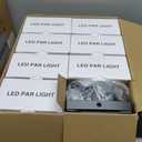 Litake DJ Par Lights, RGB 36 LED Stage Lights Sound Activated, Remote & DMX Controlled LED Uplights,7 Modes Uplighting for Dance Party Church Wedding Birthday Holiday Music Show-8 Pack