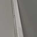 DEZ FURNISHINGS Cordless 1" Light Filtering Pleated Shade, Fabric, 30"W x 64"H, White