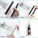 10 Set Wine Bags for Travel, Wine Bottle Travel Protector Bags, Wine Travel Bags for Wine Bottles Airplane, Wine Packaging Skins Sleeves for Air, Car and Cruise Travel, 7.1 x 7.1 x 16.5 inches