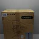 FelixKing Office Chair - Ergonomic Desk Chair with Adjustable Height, 360 Swivel, Flip-up Armrests, Flexible Tilt, Comfy Breathable Cushion and Fabric, Lumbar Support, for Home Conference Room Office (FK918, Black)