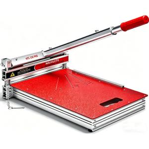 17mm Thick Professional Heavy Duty Floor Cutter,13" Vinyl Plank Cutter Flooring Tool for Fast, Dust-Free Cuts on LVP,LVT,SPC, Laminate | Easy-to-Use, Adjustable-Angle Cuts, Improve Efficiency
