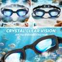 2 x Aegend Swim Goggles - Kids Swimming Goggles for 3-14 Boys Girls Youth No Leaking Clear Vision