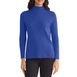 Jones New York Women's Long Sleeve Mock Neck Sweater Size, 2 XL