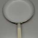 GreenPan x Bobby Flay 10" Nonstick Frying Pan Skillet, PFAS-Free Diamond Ceramic, Induction Suitable, Stay-Cool Silicone Handle, Easy Clean Dishwasher & Oven Safe, Egg & Omelet Pan, Cream