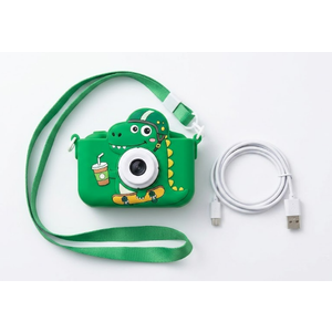 Upgrade Dinosaur Kids Camera, Christmas Birthday Gifts for Girls Boys 3-12, 1080P HD Selfie Digital Video Camera for Toddlers, Cute Portable Little Girls Boys Gifts Toys for 3 4 5 6 7 8 9 Years Old