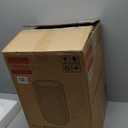 Kante Tall Fulted Planter, 17.7 Inch Tall Round Concrete Plant Pots with Drainage Hole and Rubber Plug, Modern Decor for Indoor Outdoor Plants, Flower, Gray