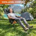 Portable Folding Rocking Camping Chair for Adults - Outdoo Camping Rocker, One Size