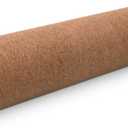 Navaris Cork Roller - Fitness Sport Yoga Cork Tube for Legs, Back, Muscles - Medium, 4 x 18"