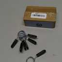 EastyGold Barbell Clamps Dumbbell Spring Clip Circlip Collars 1 Inch Weight Bars Clips Fitness Weightlifting Lock Buckle 1 Inch for Standard Bar Barbell Strength Training Gym Accessory