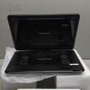 17.5" Portable TV/DVD Player with 15.6" HD Swivel Screen, Built-in ATSC Tuner & FM, Rechargeable Battery, Supports HDMI in/USB/Micro SD/AV Out, Multi-Disc Formats, Black