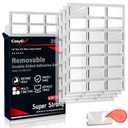 Large Mounting Putty No Trace, Museum Double Sided Tape Glue Adhesive Dots Clear Sticky Tack, Non-Toxic Picture Hanging Adhesive, 0.39 x 0.78 in (252 Pcs)