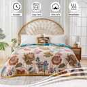 Boho Throw Blanket Farmhouse Decor Throw Blanket Bohemian Blanket for Bed 100% Cotton Muslin Woven Couch Blanket All Seasons Quilt Bedroom (Beige, 50"x60")