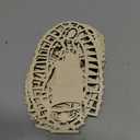 12 Pcs Wooden Baptism Centerpieces for Table,Centros De Mesa Para Bautizo Bodas Decorations,Mi Primera Comunin Decoraciones,Baptism Decorations for Girls,Bautizo Recuerdos De Bautizo Para Nio Nia