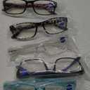 Gaoye Professional Reading Glasses for All Day - Computer Readers with Blue Light Protection - Value Pack (A1-5 Pack Mix Color)