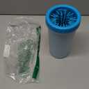 Dexas MudBuster Portable Dog Paw Cleaner, Large, Blue (PW720312)