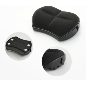 Ergonomic Mouse Wrist Rest - Adjustable Height with Rolling Base,Comfortable Computer Mouse Wrist Support,Resilience Support During Work, Pain Relief, Anti-Fatigue (Black)