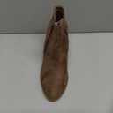 TRENDSUP COLLECTION Women's Fashion Suede Booties (9, Taupe)