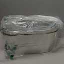 2 Pack Galvanized Ice Bucket 4 Gallon Galvanized Tub Ice Bucket for Parties Metal Beverage Buckets with Handles Wine Beer Champagne Vintage Buckets for Cocktails Mimosa Bar Supplies with Scoops (Silver)