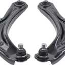 NewYall Front Lower Left and Right Suspension Control Arms with Ball Joint Assembly for Chevrolet City Express 2.0L 2015-2018, Nissan NV200 2.0L 2013-2020, Sentra 1.8L 2013-2019