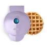 DASH Mini Waffle Maker - 4” Waffle Mold, Nonstick Waffle Iron with Quick Heat-Up, Nonstick Surface - Perfect Mini Waffle Maker for Kids and Families, Just Add Batter Purple
