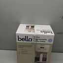 BELLA 12 Cup Programmable Coffee Marker, Reusable Dishwasher Safe Accessories, Easy LCD diaply, Auto Shutoff, 900 watt, Oatmilk