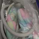 GOQOTOMO Electric Heated Pad for Back/Waist/Abdomen/Sh-oulder/Neck Pain and Cramps Relief - Moist and Dry Heat Therapy with Auto-Off Hot Heating Pad by-Rainbow