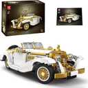 MOULD KING 10003 Technology Vintage Car Model, Build Your Own Racing Car, 868 Pieces, Ages 8+