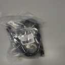 2 x Christmas Stocking Hooks,Non Slip Vinyl Coated Stocking Holder for Mantle Set of 4 Pack, Black Metal Stocking Hanger with Rubber Coated Stocking Hooks for Christmas Party Decorations