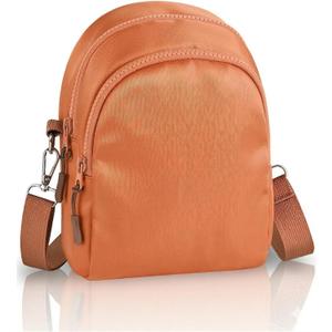 Crossbody Purse for Women Lightweight Small Crossbody Bag Travel Phone Wallet with Card Slots Adjustable Strap (Brown)