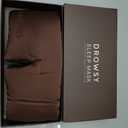 DROWSY Silk Sleep Mask - Face-Hugging, Padded Cocoon for Luxury Sleep in Total Darkness - 100% Pure Mulberry Silk (Cocoa Glow)