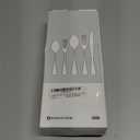 KINGSTONE 20 Piece Teardrop Silverware Set for 4, 18/10 Stainless Steel Flatware Set, Modern Design Cutlery Set for Home/Hotel/Wedding,Mirror Polished and Dishwasher Safe