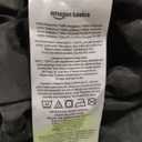 LOVQUE 100% Washed Cotton Duvet Cover Queen Size, Grey Fade-Resistant Natural Bedding Set (No Comforter), 90x90 Inches, Grey