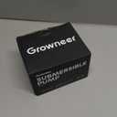 GROWNEER 550GPH Submersible Pump 30W Fountain Water Pump, 2000L/H, with 7.2ft High Lift, 3 Nozzles for Aquarium, Fish Tank, Pond, Hydroponics, Statuary