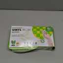 Disposable Vinyl Gloves, Food Safe, Latex-Free Powder-Free Clear Plastic Gloves for Cooking, House Clean, Food Prep (Large)