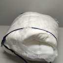 Serta Memory Flex Soft King Mattress Topper, 2" Pillow Top Mattress Pad, Cushioning Stain Resistant Mattress Protector with 15" Pocket for Secure Fit, Machine Washable, White